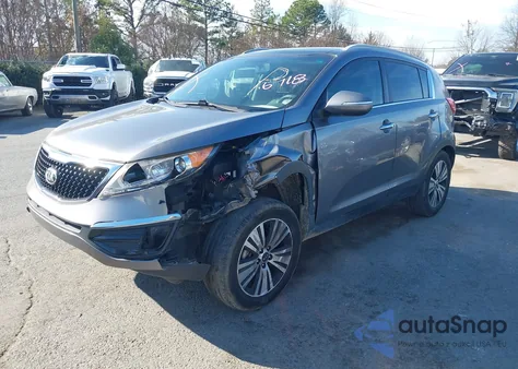 2016 Kia Sportage Ex from USA, damaged, VIN KNDPC3AC4G7836718